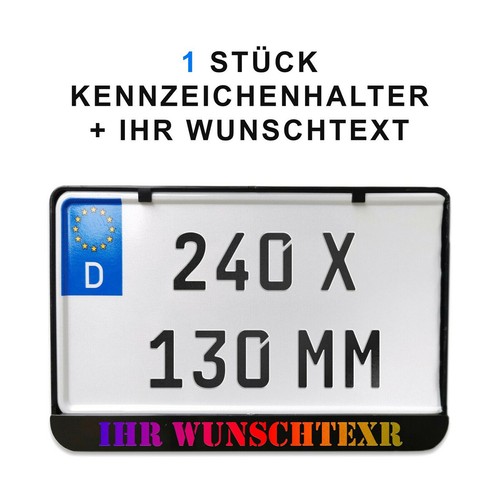 Kennzeichenhalter 240 x - ,